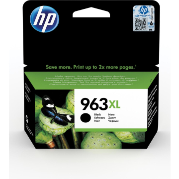 HP inktcartridge 963XL, 2 000 pagina's, OEM 3JA30AE, zwart