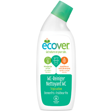 Ecover nettoyant pour toilettes, parfum frais de pin, flacon de 750 ml