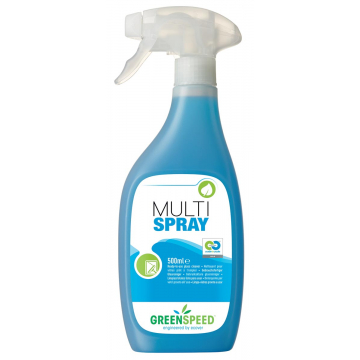 Greenspeed glas- en allesreiniger Multi Spray, citrusgeur, flacon van 500 ml