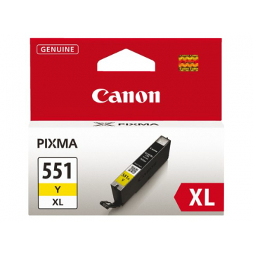 Inktcartridge Canon CLI-551XL geel