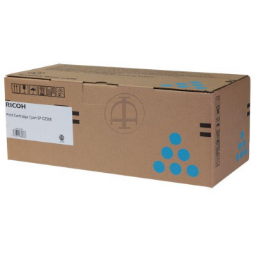 Ricoh toner SPC250E, 1.600 pagina's, OEM 407544, cyaan