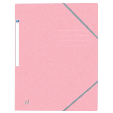 Elba Oxford Top File+ elastomap, voor ft A4, pastelroze
