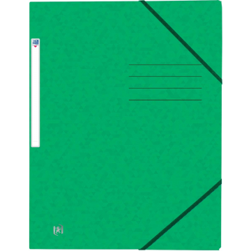 Elba Oxford Top File+ elastomap, voor ft A4, groen