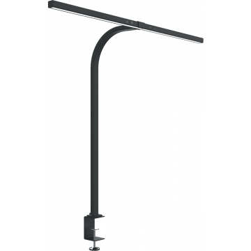 Unilux bureaulamp Strata, LED-lamp, zwart