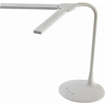 ALBA LED draadloze LED bureaulamp Twin, wit