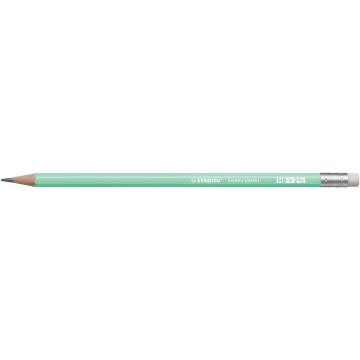 Stabilo potlood Swano pastel, groen, met gom