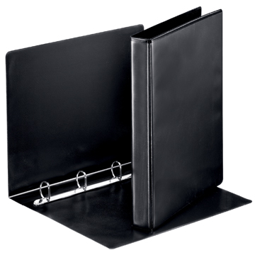 Esselte classeur à anneaux personnalisable, dos de 4,4 cm, 4 anneaux en D de 25 mm, noir