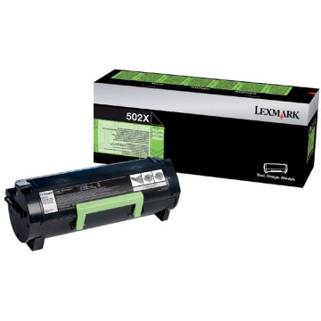 Lexmark toner return program 502X, 10.000 pagina's, OEM 50F2X00, zwart