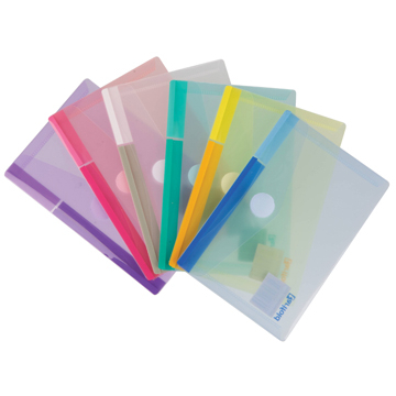 Tarifold pochette-documents Collection Color pour ft A6 (165 x 109 mm), paquet de 6 pièces