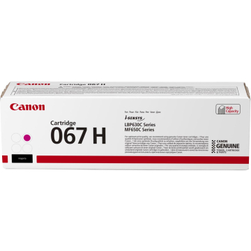 Canon toner 067H, 2.350 pagina's, OEM 5104C002, magenta