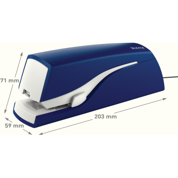Leitz Elektrische nietmachine Nexx 2mm blauw