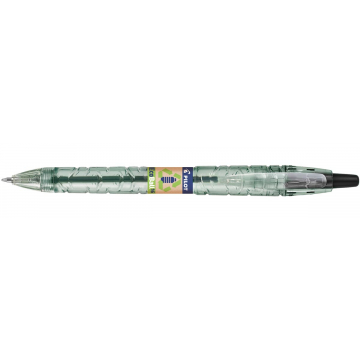 Pilot Ecoball B2P BeGreen balpen, large, zwart
