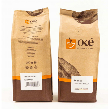 OKE KOFFIE Mokka gemalen koffie, 250 g