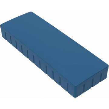 Maul magneet MAULsolid, ft 54 x 19 mm, blauw, doos van 10 stuks