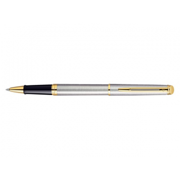 Rollerpen Waterman HÃÂ©misphÃÂ¨re stainless steel GT fijn