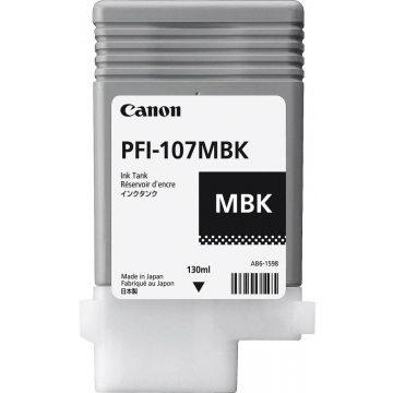 Canon inktcartridge PFI-107 matzwart, 130 ml - OEM: 6704B001