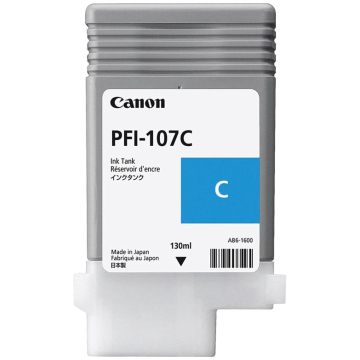 Canon inktcartridge PFI-107 cyaan, 130 ml - OEM: 6706B001