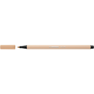 STABILO Pen 68 viltstift, beige
