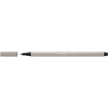 STABILO Pen 68 viltstift, warm grijs