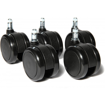 Topstar wielen voor tapijt, diameter 65 mm, pak van 5 stuks