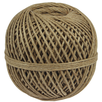 Corde de lin triple fil, bobine de 140 g, +/- 65 m