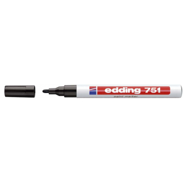 Edding marqueur peinture e-751 Professional noir