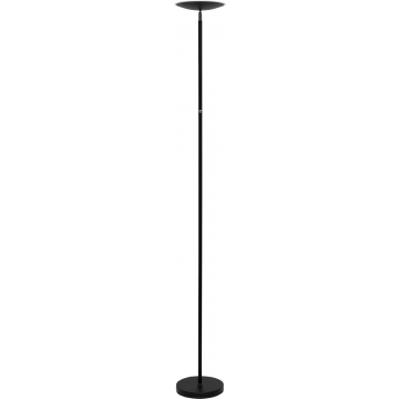 Maul vloerlamp MAULsphere, LED-lamp, dimbaar, zwart