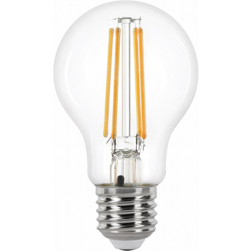 Integral LED lamp E27, dag/nacht auto sensor, 2.700 K, 4,8 W, 470 lumen