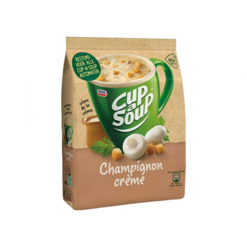Cup-a-soup machinezak champignon creme met 40 porties