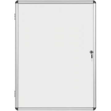 Pergamy glazen vitrine met magnetische achtergrond ft 9 x A4