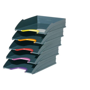 Brievenbak Durable Varicolor 5 stuks