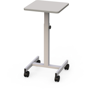 MAUL projectietafel, grijs, ft 38 x 38 cm, h 64-100 cm