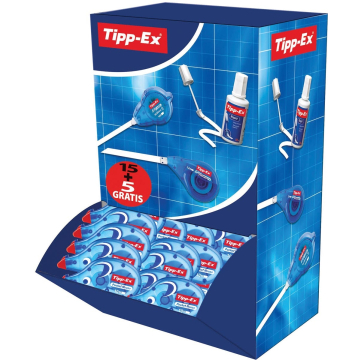 Tipp-Ex correctieroller Pocket Mouse 20 correctierollers (15 + 5 GRATIS)