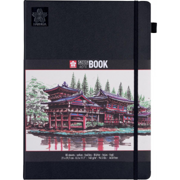 Sakura schetsboek Note, wit, ft A4