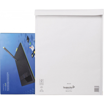 Mail Lite luchtkussenenvelop, ft 350 x 470 mm, wit, doos van 50 stuks
