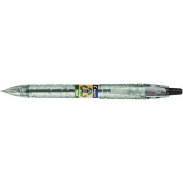 Pilot Ecoball balpen B2P BeGreen medium, zwart