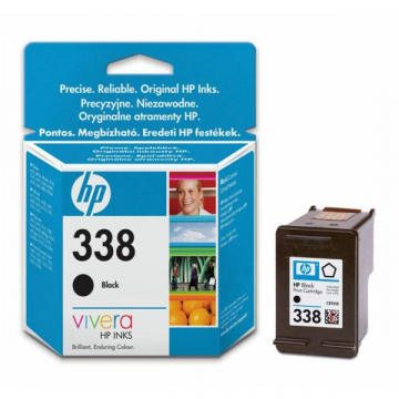 HP cartouche d'encre 338, 450 pages, OEM C8765EE, noir