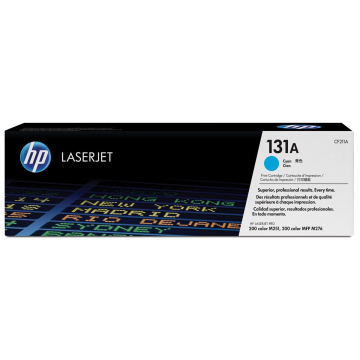 HP Tonercartridge cyan 131A - 1800 pagina's - CF211A