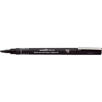 Uni Pin fineliner zwart, 3 mm