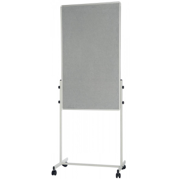 Bi-Office mobiel duobord ft 120 x 70 cm