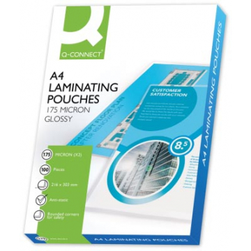 Q-Connect lamineeretui A4 2x 175 micron 100 stuks