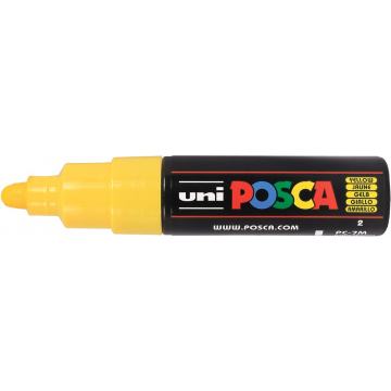 Posca paintmarker PC-7M geel