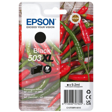 Epson inktcartridge 503XL, 550 pagina's, OEM C13T09R14010, zwart