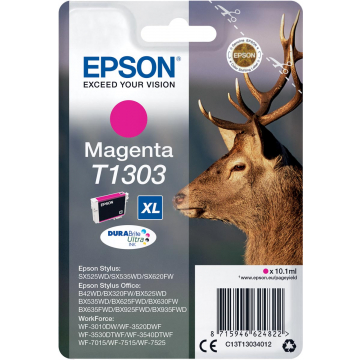Epson inktcartridge T1303 magenta, 600 pagina's - OEM: C13T13034012