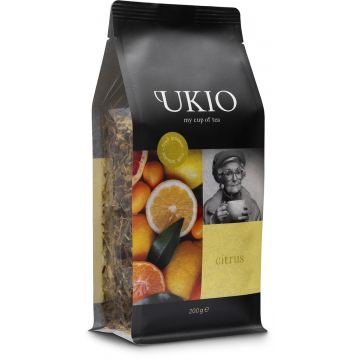 UKIO infusie Citrus, losse kruiden, pak van 200 gram