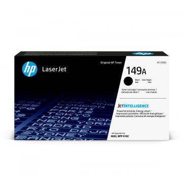 HP toner 149A, 2.900 pagina's, OEM W1490A, zwart