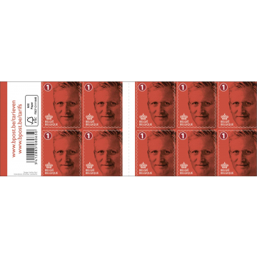 BPost timbre national, Roi Philippe, paquet de 100 pièces, non prior