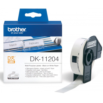 Brother étiquettes pour QL, ft 17 x 54 mm, paquet de 400 étiquettes