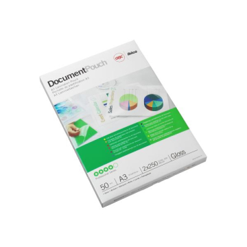 GBC lamineeretuis Document Pouch ft A3, 2 x 100 micron (200 micron)
