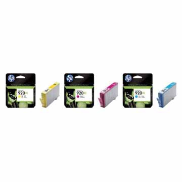 HP cartouche d'encre 920XL, 700 pages, OEM CD972AE, cyan